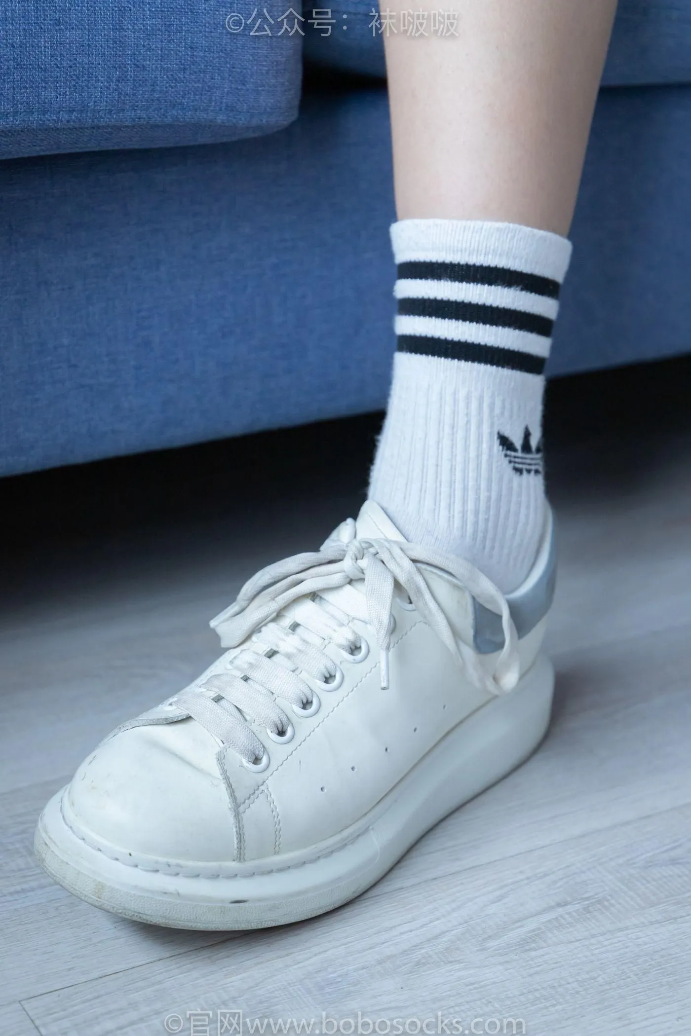 [BoBoSocks袜啵啵]NO.003 果冻-麦昆鞋、白色脏棉袜 [133P]插图